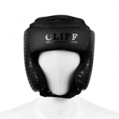 Шлем для единоборств CLIFF #2, закрытый, FLEX , матовый черный р.S