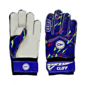 Перчатки вратарские CLIFF СS-21029, синие, р.6