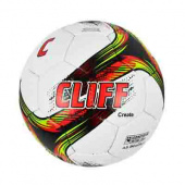 Мяч футбольный CLIFF 3627, 5 размер, PU Grippy, бело-красно-черный