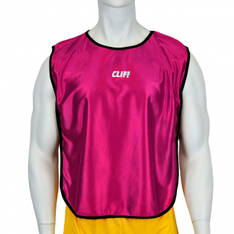 Манишка футбольная CLIFF 2021, взрослая, малиновая, р.2XL 