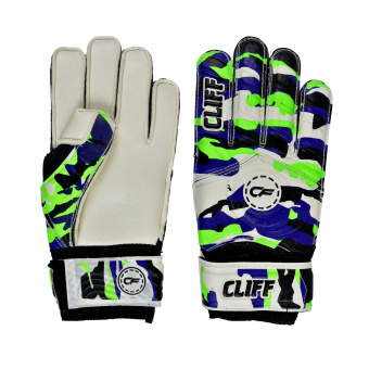 Перчатки вратарские CLIFF СS-21028, синие, р.6