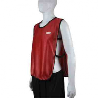 Манишка футбольная CLIFF 2020, взрослая, красная, р.4XL 