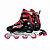 Коньки роликовые CLIFF CS 261 L (р.38-41), черные, в чехле