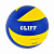 Мяч волейбольный CLIFF MVA300, 5 размер, PU, желто-синий
