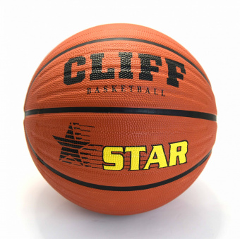 Мяч баскетбольный CLIFF №7,  NEW STAR, резина 
