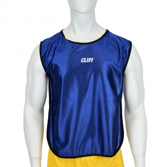 Манишка футбольная CLIFF 2021, взрослая, синяя, р.2XL