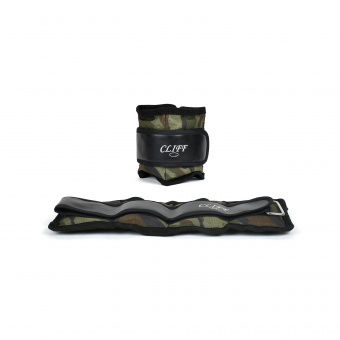 Утяжелители на ноги Cliff 2,0кг (2*1,0кг), песок