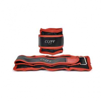 Утяжелители на ноги Cliff 5,0кг (2*2,5кг), дробь
