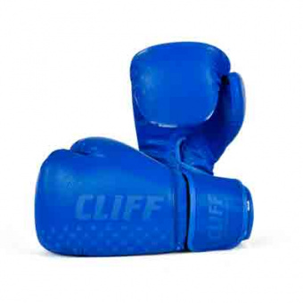 Перчатки боксёрские CLIFF 333, PU+FLEX, 12 унций, синие