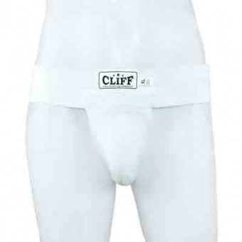 Защита паха (кога) CLIFF CS-10090, хлопок, белая, р.XS   